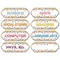 Ashley Productions Magnetic Die-Cut Timesavers/Labels, Confetti Classroom Subjects, PK6 19007 - alternate 2